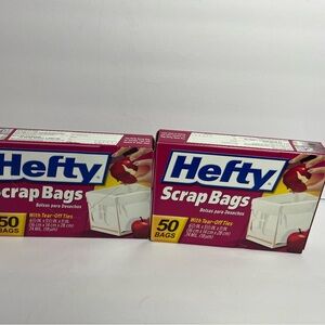 Hefty Scrap Bags - White